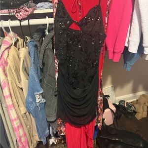 Elegant Black Evening Dress